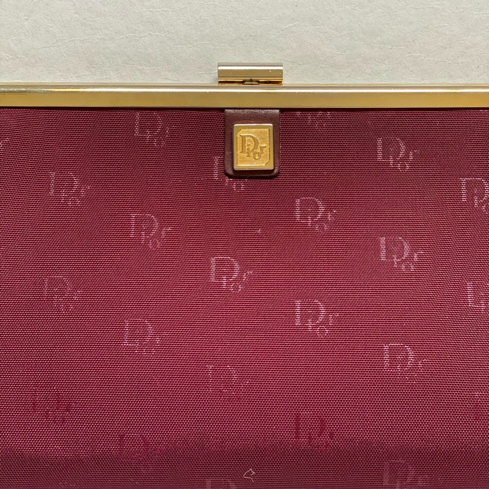 Christian Dior Diorissimo Frame logo Clutch - Picture 4 of 12